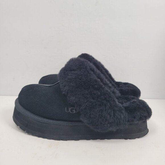 UGG Disquette Women's Black Slip on Slipper S/N 1122550 US Size 7 - Picture 2 of 8